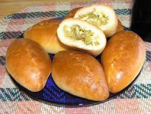 Пирожки с капустой "как у бабушки"