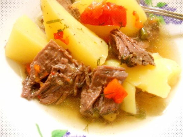 ПРОСТОЕ И ВКУСНОЕ РАГУ С МЯСОМ ГУСЯ