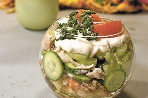 Салат-коктейль Мужская радость