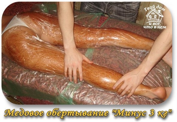 Медовое обертывание "Минус 3 кг" Медовое обертывание "Минус 3 кг"