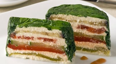 Овощной паштет с козьим сыром