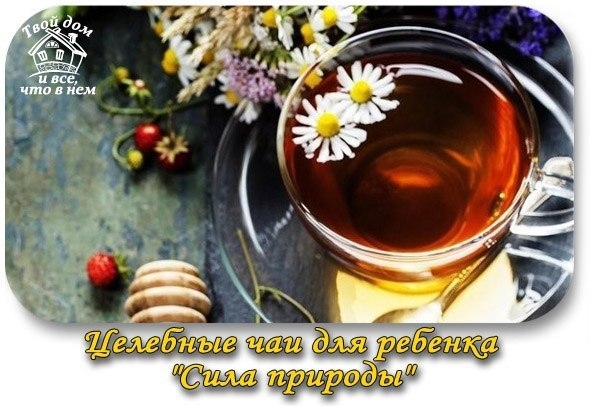 Целебные чаи для ребенка: "Сила природы" Целебные чаи для ребенка: "Сила природы"