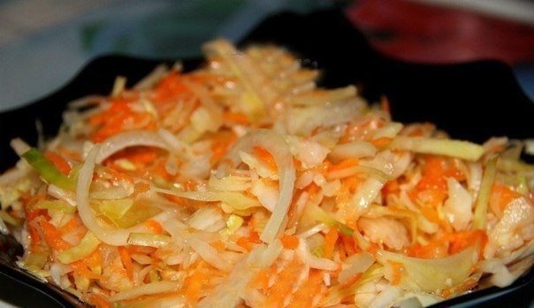 ВКУСНАЯ, ХРУСТЯЩАЯ МАРИНОВАННАЯ КАПУСТА