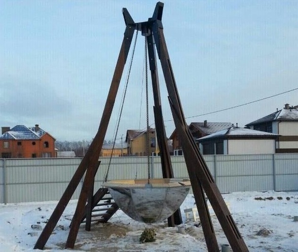 Купели металлические.