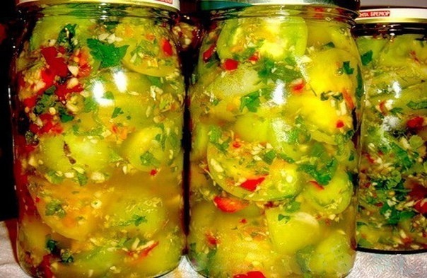 Маринованные зеленые помидоры. Это такая вкуснятина! Ну вкуснейшая овощная закуска! Маринованные зеленые помидоры. Это такая вкуснятина! Ну вкуснейшая овощная закуска!