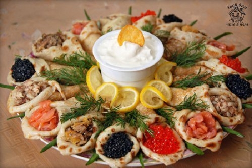 15 самых вкусных начинок для блинов!