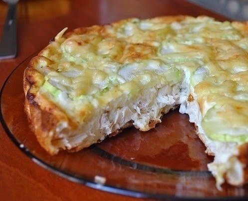 Лёгкий куриный пирог