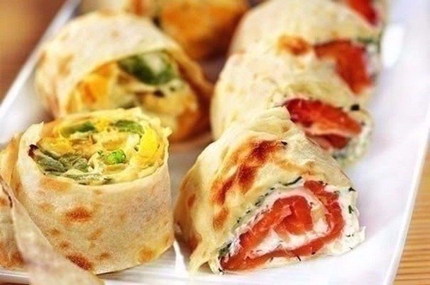 20 вкусных начинок для рулета из лаваша. В закладки!