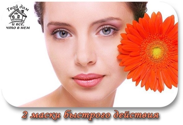 2 МАСКИ БЫСТРОГО ДЕЙСТВИЯ