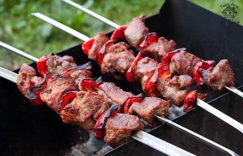 Фантастически мягкое мясо на шашлыки за полчаса! Фантастически мягкое мясо на шашлыки за полчаса!
