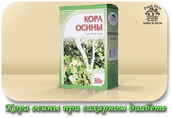 КОРА ОСИНЫ ПРИ САХАРНОМ ДИАБЕТЕ КОРА ОСИНЫ ПРИ САХАРНОМ ДИАБЕТЕ