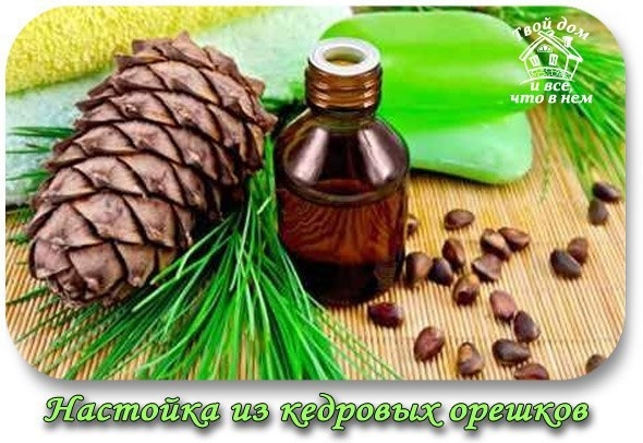 Рецепт настойки из кедровых орешков.