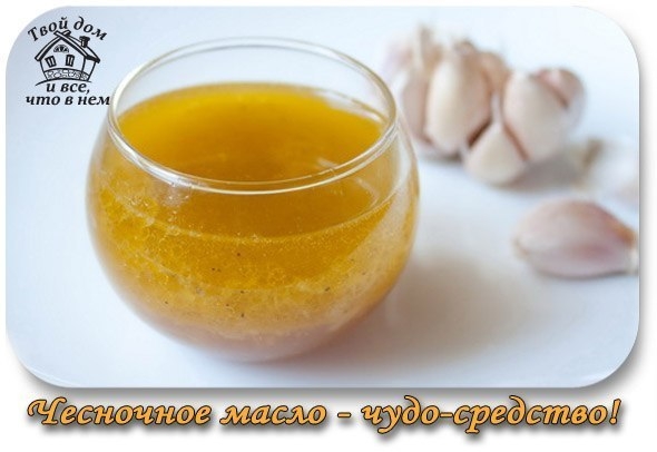 Чесночное масло - чудо-средство! Чесночное масло - чудо-средство!