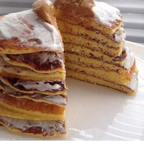 Апельсиновые панкейки