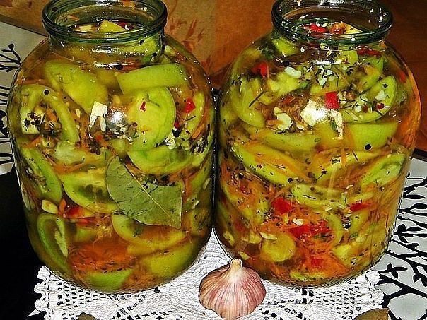ПРЯНЫЕ СОЛЁНЫЕ ПОМИДОРЫ