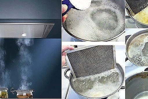 Два способа очистить жир на фильтрах кухонной вытяжки Два способа очистить жир на фильтрах кухонной вытяжки