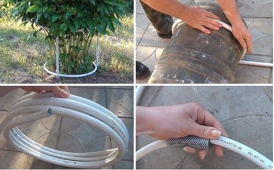 КОНСТРУКЦИЯ ДЛЯ ПОДВЯЗКИ ПИОНОВ.