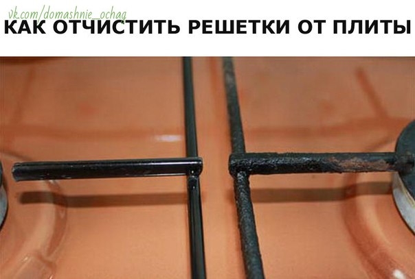 Самый простой способ очистки решетки кухонной плиты Самый простой способ очистки решетки кухонной плиты