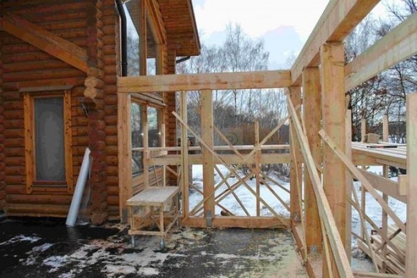 Каркасная пристройка к вашему дому Каркасная пристройка к вашему дому