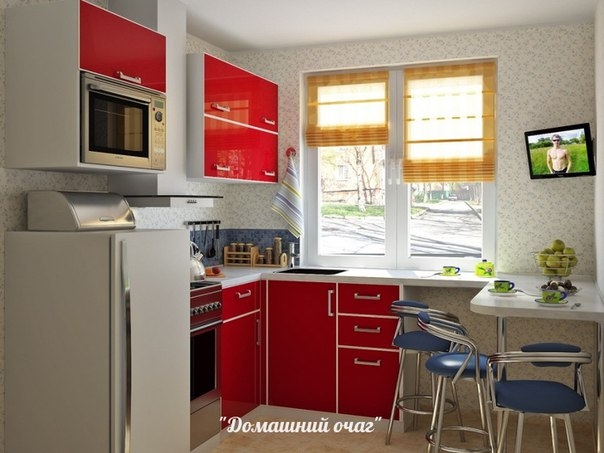 Дизайн кухни 6 кв. м - советы и фото Дизайн кухни 6 кв. м - советы и фото