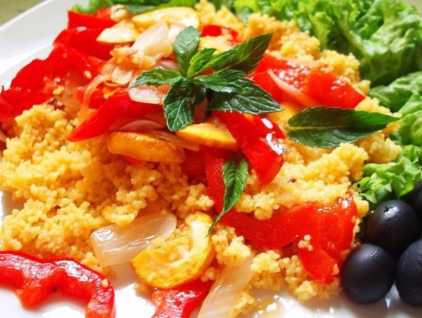 Кускус с овощами