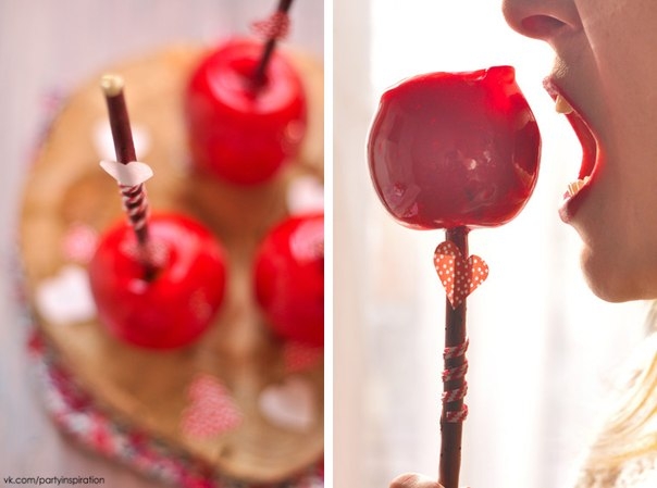 pi_recipes pi_tasty pi_theme pi_kids"Яблоки любви" для вашего праздника - особенно хорошо для праздн