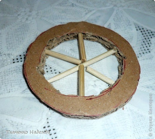 Корзина сделана из пластиковой баночки из-под сметаны. Обмотала её шпагатом, украсила полубусинами. Корзина сделана из пластиковой баночки из-под сметаны. Обмотала её шпагатом, украсила полубусинами.