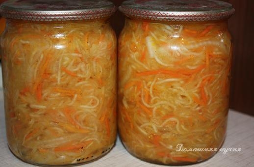 Салат на зиму «Кабачки по-корейски»у - просто вкусно Салат на зиму «Кабачки по-корейски»у - просто вкусно