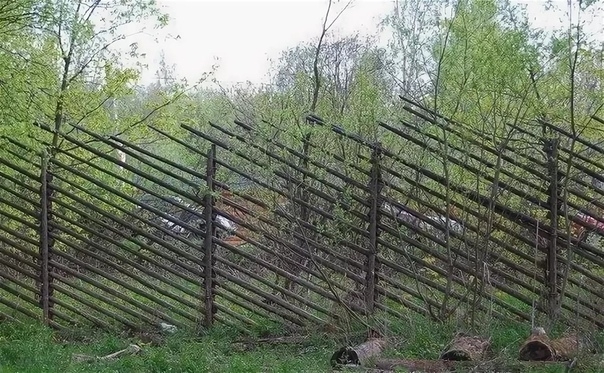 Виды изгородей из жердей.