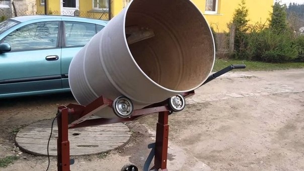 Самодельная бетономешалка – как сделать сложную работу проще Самодельная бетономешалка – как сделать сложную работу проще
