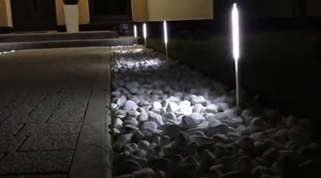 Светодиодная подсветка для сада своими руками