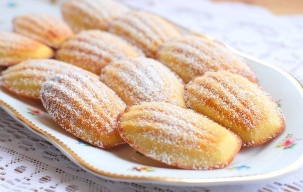 Вкусное домашнее печенье "Мадлен" за 15 минут