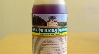 Как удалить олифу