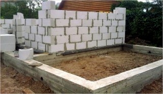 Баня из газосиликата своими руками