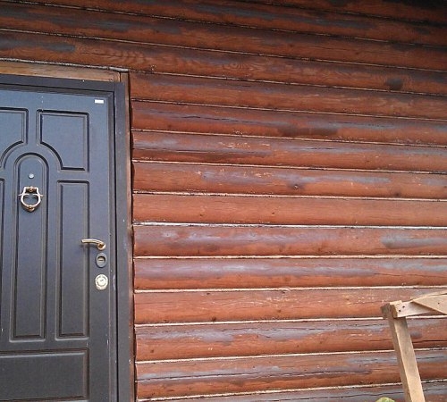 Покраска старого деревянного дома Покраска старого деревянного дома