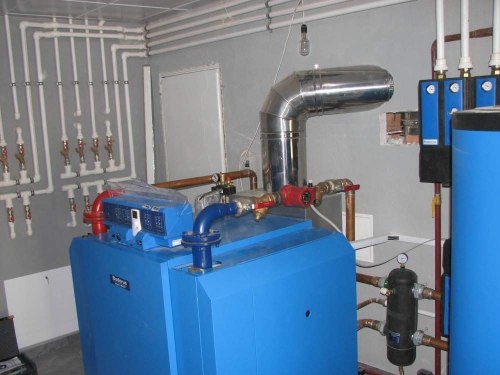 Дымоход для твердотопливного и газового котла