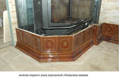 Формовка изразца для печей и каминов Формовка изразца для печей и каминов