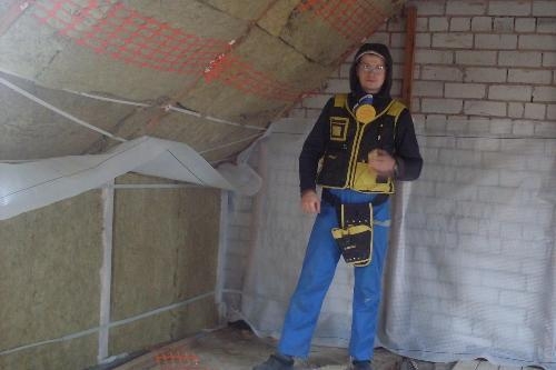 Утепление крыши кирпичного дома Утепление крыши кирпичного дома