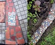 ыкладывание дорожек в саду: ыкладывание дорожек в саду:
