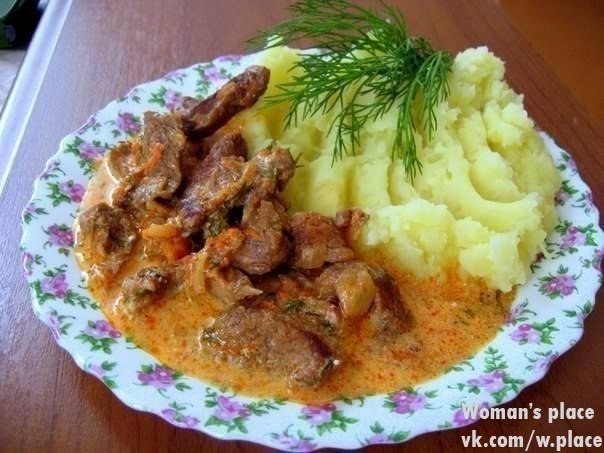 Гуляш из мультиварки
