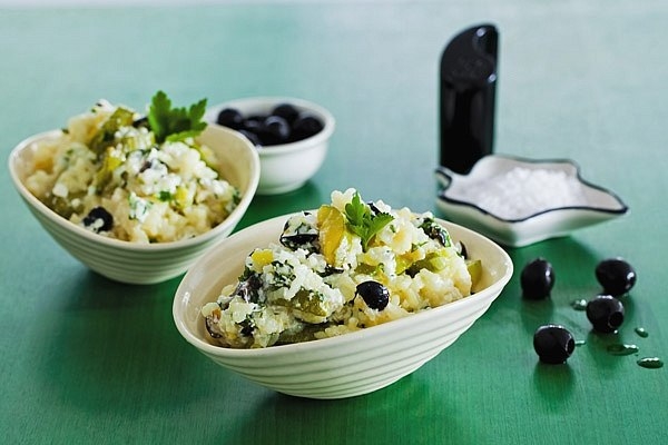 Рис с кабачками и фетой в мультиварке Рис с кабачками и фетой в мультиварке