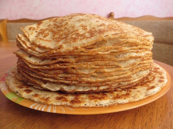 Диетические блинчики на кефире