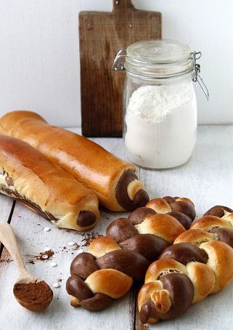 Плетенные булочки