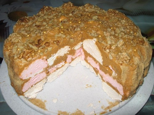 Простой Зефирный Торт (торт без выпечки). Простой Зефирный Торт (торт без выпечки).
