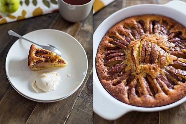 Яблочный пирог/Apple sponge cake Яблочный пирог/Apple sponge cake