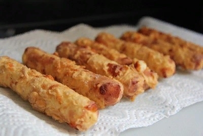 Хрустящие сырные палочки Хрустящие сырные палочки