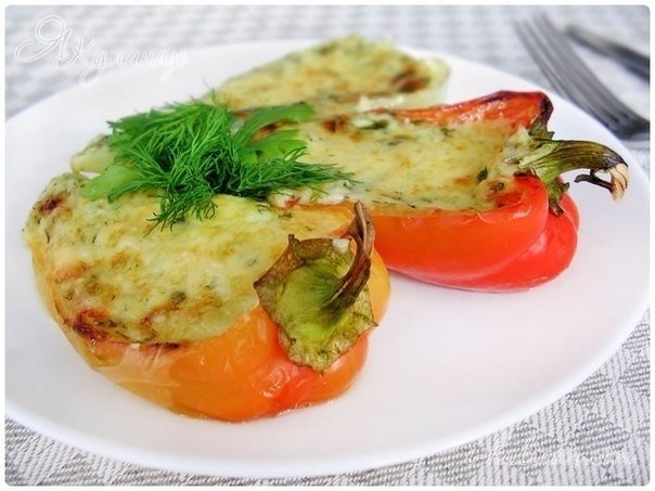 Перец, фаршированный сыром