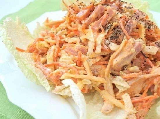 Вкусный и сытный салат "Анастасия" Вкусный и сытный салат "Анастасия"