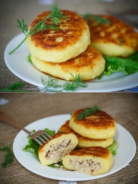 Зразы из картофеля с фаршем Зразы из картофеля с фаршем