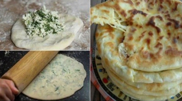 Хычины с сыром и зеленью! Хычины с сыром и зеленью!